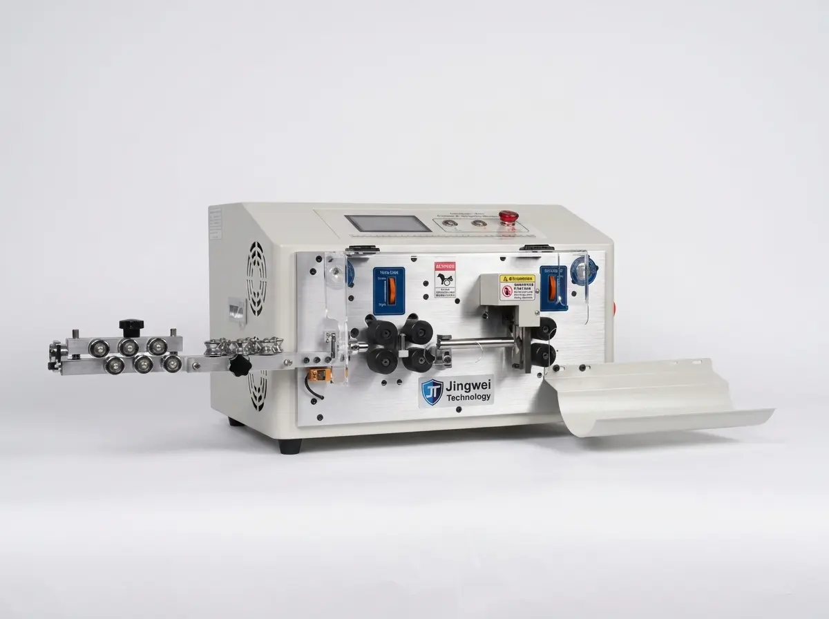 6-Wheel Automatic Wire Cutting &amp; Stripping Machine JW-MAX1-6S