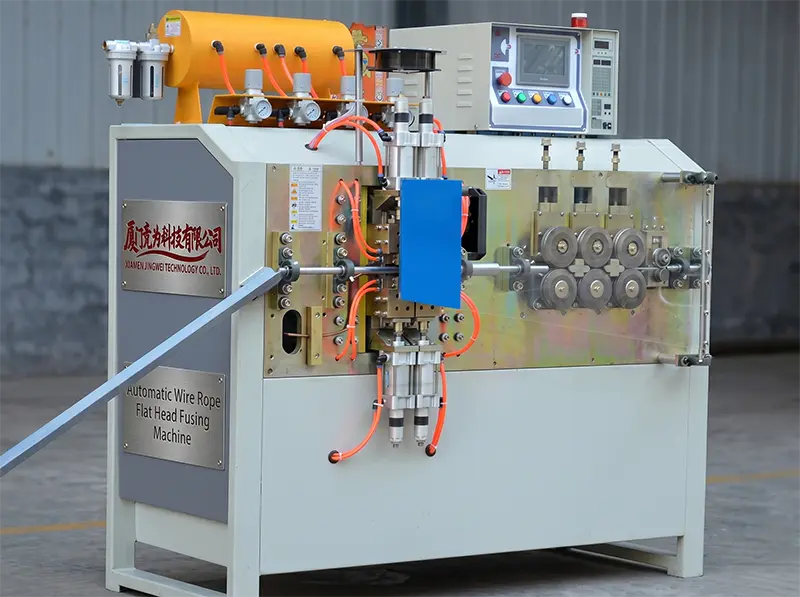 Auto Wire Rope Flathead Fusing Machine WPM-60SF