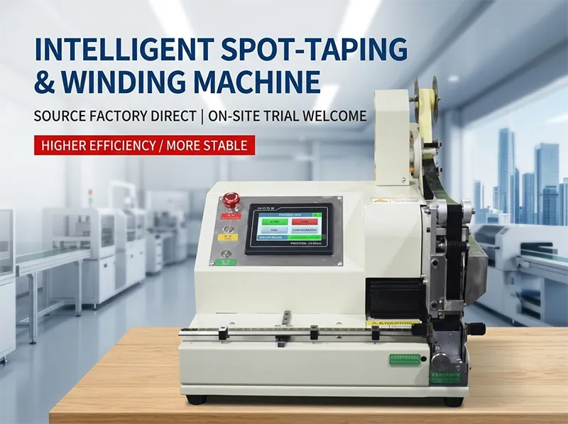 Precision Point-Winding Tape Wrapper WPM-DC01 — Demo Video