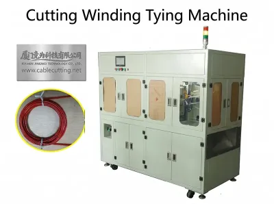 High-End Circle Double Tie Meter Cut Wire Processor WPM-CPRT-02TH — Demo Video