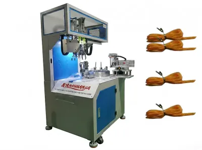 Heavy Wire Cut Coil Bind Machine WPM-HCRO — Demo Video