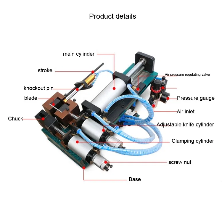 Pneumatic Wire Stripping Machine WPM-305 — Demo Video