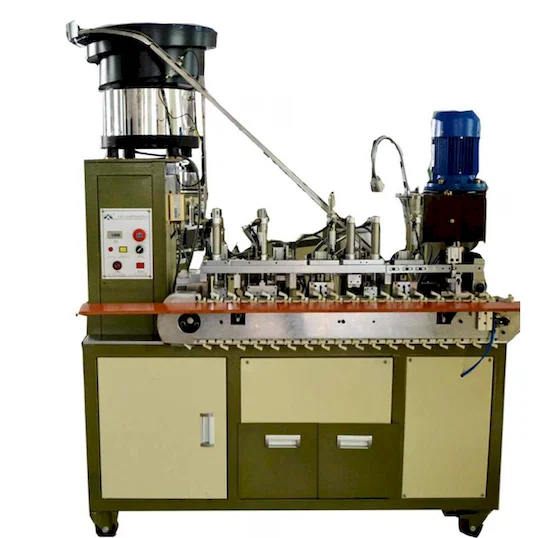 Auto European Round Cable Plug Crimping Machine WPM-203-F with Video Guide