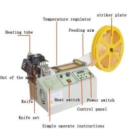 Hot Ribbon Tape Cutter 1-95mm Width 220V WPM-987s