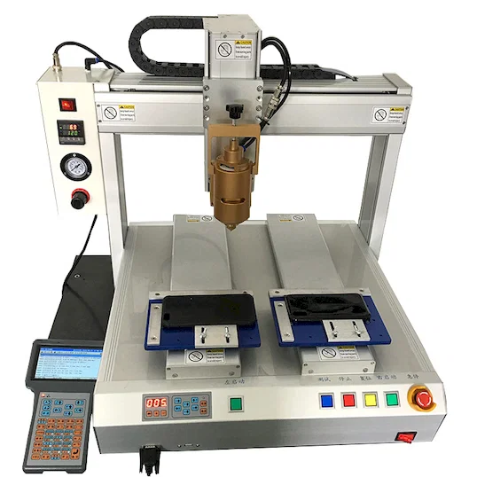 Standalone 3-Axis Automatic Hot Melt Glue Dispenser Machine WPM-333