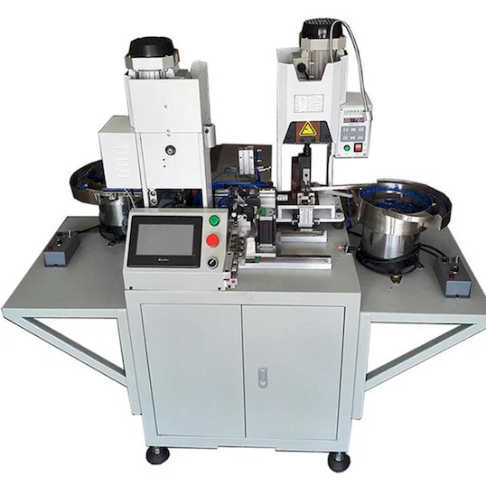 Automatic Insulated Terminal Crimping & Wire Stripping Machine WPM-R8B