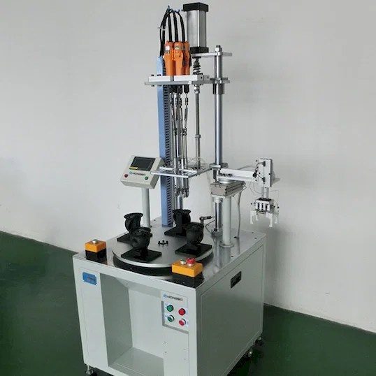 Automatic Screw Locking Assembly Machine with 4 Stations WPM-803