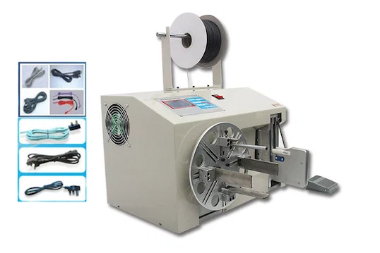 Automatic Wire Winding & Coil Binding Machine for Cable Harness WPM-210