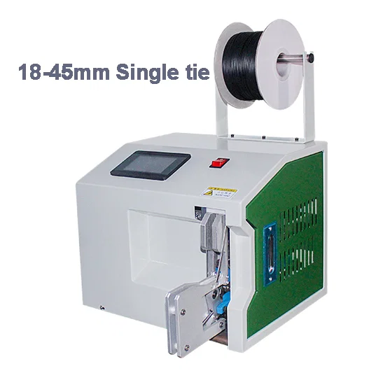 Automatic Touch Screen Bundle Tying Machine for 18-45mm Wires WPM-845C