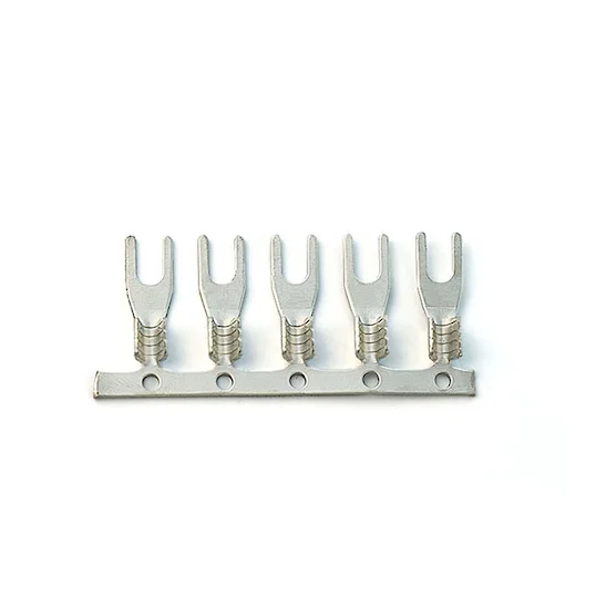 Copper Fork Terminals Non-Insulated, Tin Plated UL Certified