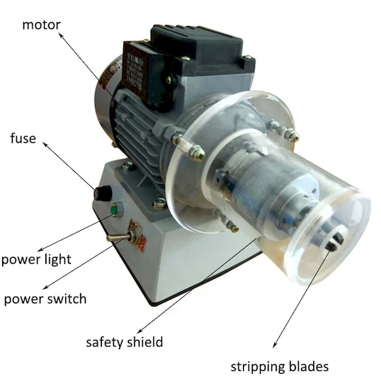 Enameled Copper Wire Stripping Machine WPM-6-P with Video Guide