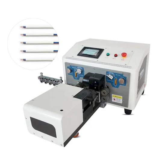 Flat Double-Layer Cable Cutting Stripping Twisting Machine WPM-320