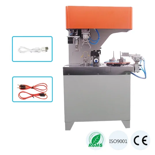 Automatic 8-Letter Cable Coiling and Tying Machine WPM-40-XL with Video