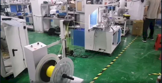 Hose Cut Coil Twist Tie Machine WPM-HCCT Video