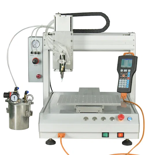 Universal Automatic Silicone Epoxy UV Glue Dispensing Machine WPM-221 WPM-331 WPM-441 WPM-551 WPM-4331 WPM-5331