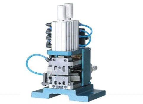 Vertical Pneumatic Wire Stripping Machine WPM-4-F with Video Guide