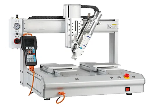 Automatic 3-Axis AB Glue Dispensing Machine with Dispenser Control