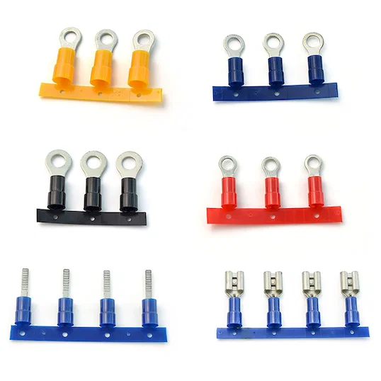 Blue Nylon PVC Insulated Ring Terminals - 2000pcs/Roll