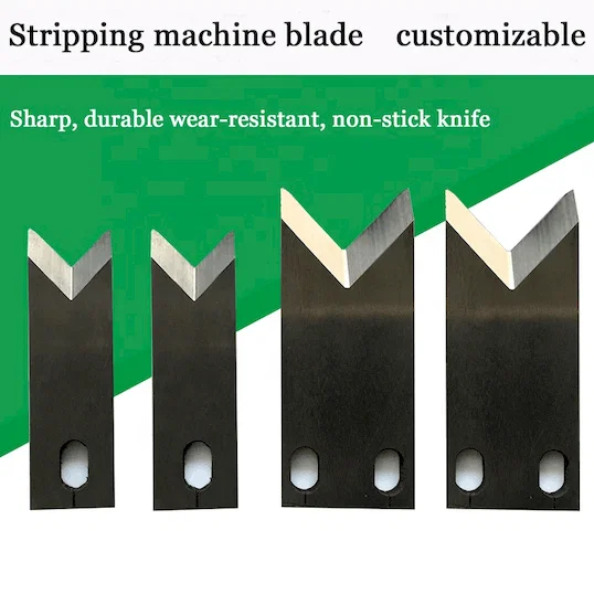 Industrial Cutting Stripping Machine Blades | Precision Steel