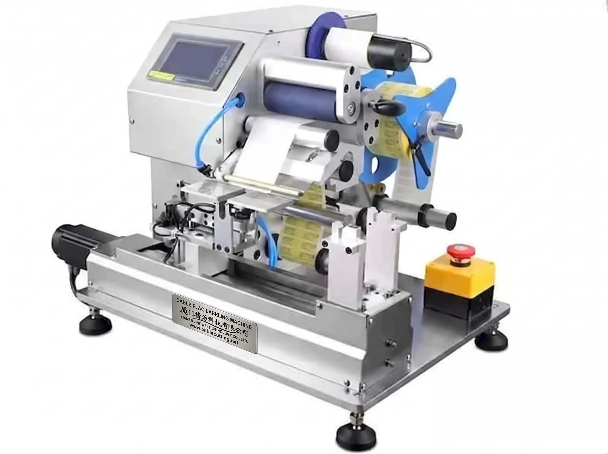 Automatic Cable Flag Labeling Machine for Wire Harness WPM-60C