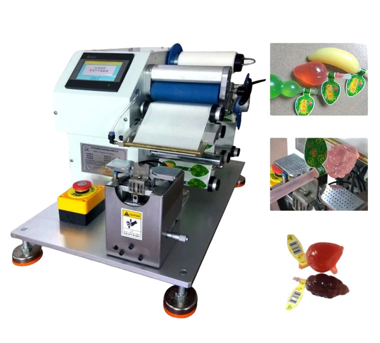 Automatic Jelly Folding Labeling Machine for Frozen & Lollipops WPM-60GD