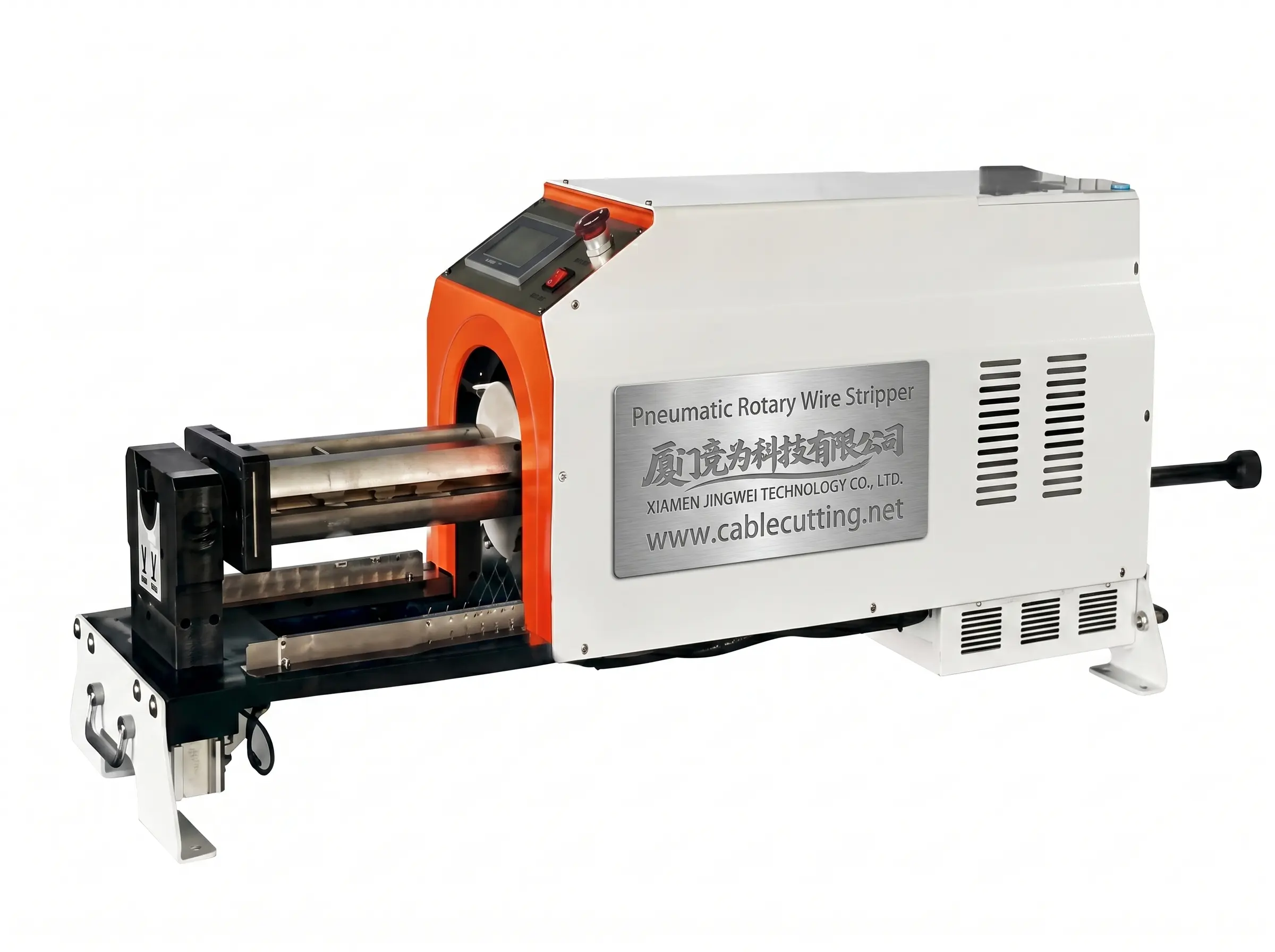 Pneumatic Rotary Wire Peeling Machine WPM-X-600 with Video Guide