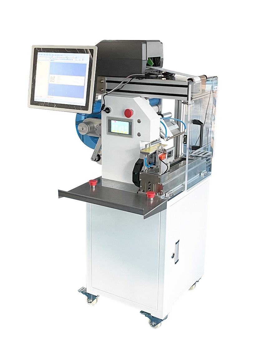 Semi-Auto Wire Folding Labeling Machine, 900-1000pcs/H JW-T107